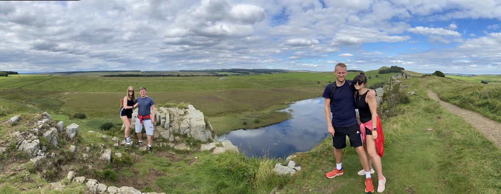 Pano at Sycamore Gap - Tree