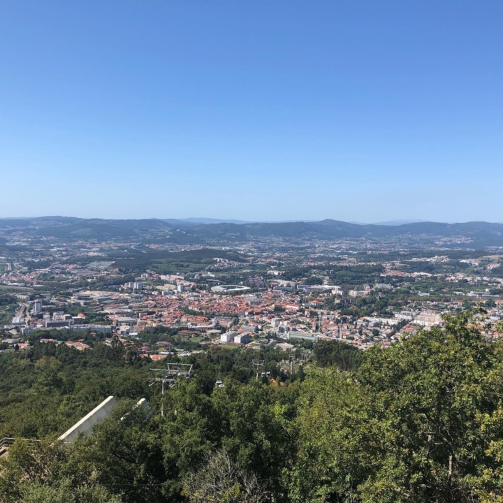 View of Guimaraes from Mountain