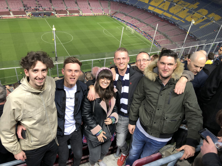 Barcelona v Tottenham Experience