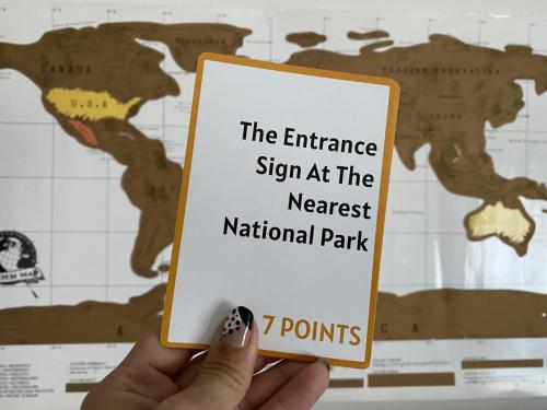 Camera Caper Challenge Card -National Park