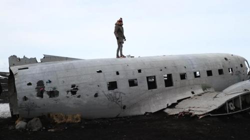 Sólheimasandur plane wreck - Iceland Golden Circle Tour